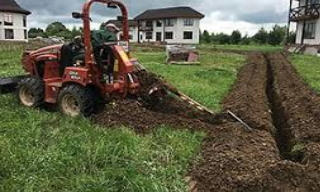 Копка траншей для водопровода в Приморско-ахтарске: цена за метр от 923 руб.