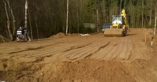 Отсыпка песком Приморско-Ахтарск, цена от 205 руб.